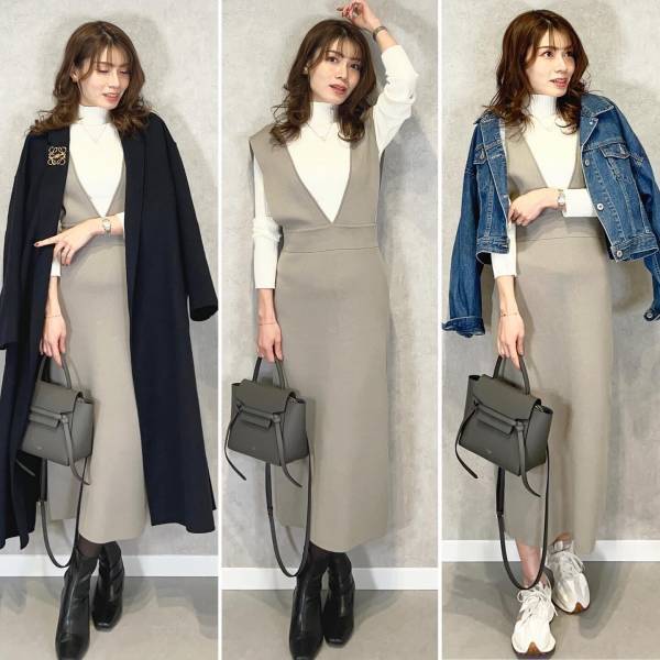 ＜シルエット綺麗！＞「かなり気に入りました！」【GU】“ジャンスカ”が「良き」！！