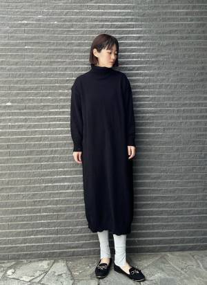 《思わずヘビロテしちゃう！？》「程よいゆとりが超楽ちん♡」【ニットワンピース】が「シンプル」で可愛い！