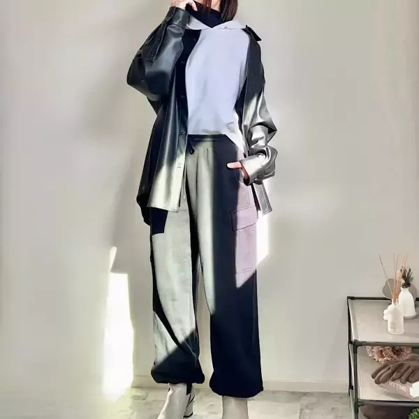 ＜春先取りも！＞実はこんなに着回せちゃう…！【ユニクロ】”バズりボトムス”で作る大人の着回しコーデ4選