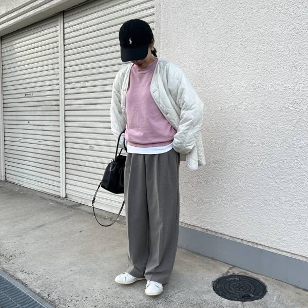 今買い足すなら春色「大人ピンク」！【ユニクロ】アップデートされて帰ってきた！愛用したい”注目スウェット”♡