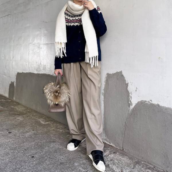 想像以上に可愛いッ♡♡【ユニクロ】冬コーデを格上げ！「ホワイトアイテム」