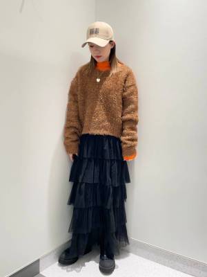 ウソ！もう値下げ？！【FOREVER21】デートに着て行きたい♡「チュールスカート」