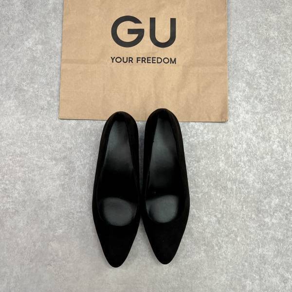 【GU】の「定番アイテム」！！「一年中使える」”パンプス”は『シルエットがキレイ』で「履き心地」◎