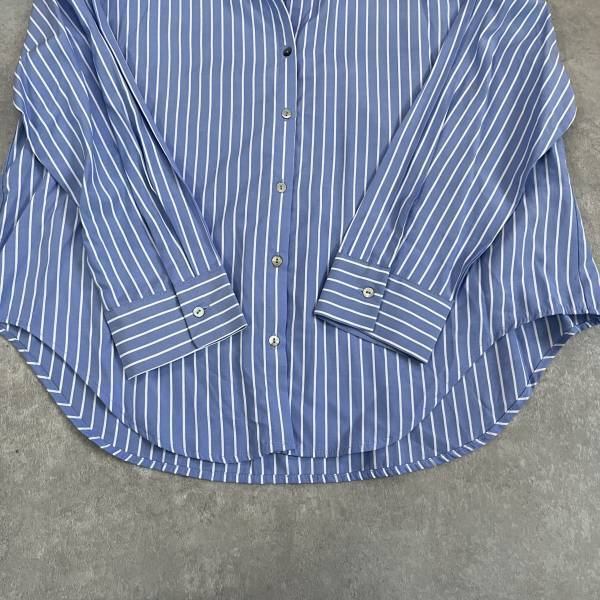 「かなりお得」ですっ！【ZARA】「これからの時期にピッタリ」な”ストライプシャツ”は「着心地も抜群！」