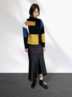 「これ1枚で主役級♡」〈柄ニット〉は存在感抜群！【しまむら】【GRL】の今バズってるニット！