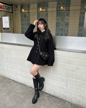 やっぱ『黒』が一番！！【黒コート】重たく見えない！「垢抜けコーデ術」とは？