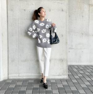 立体感のある柄が魅力♡ 春まで着たい【ジャカードアイテム】