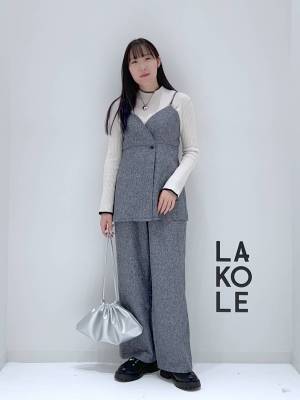 即オシャレ！冬のレイヤードコーデをより可愛く♡【個性派キャミ】