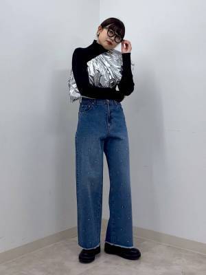 即オシャレ！冬のレイヤードコーデをより可愛く♡【個性派キャミ】