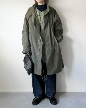 ラストのアウター買い足しに！ボリューム感に惹かれる【モッズコート】