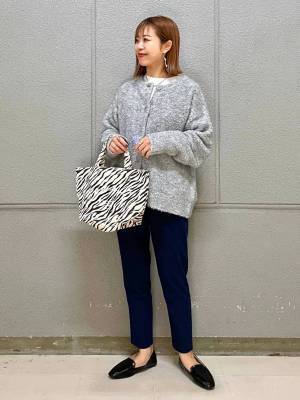 《フワフワ感がたまらんっ♡》【グローバルワーク】存在感&ボリューム満点！「今っぽカーデ」