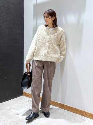 《フワフワ感がたまらんっ♡》【グローバルワーク】存在感&ボリューム満点！「今っぽカーデ」