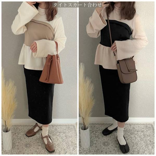 着回し力ハンパない！【しまむら】今買って春先まで大活躍♡「ビスチェ風トップス」