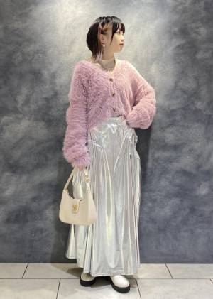 値下げに大感謝ーーッ!!【ViS】デートにもおすすめ♡「ふわふわカーデ」