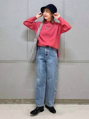 こりゃ沼だわぁぁッ♡【グローバルワーク】セールでお得♡ 春先まで使える「ピンクトップス」