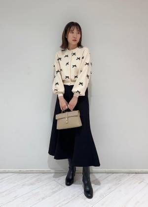 韓国で大流行♡【20代女子】バズるのも納得の可愛さ！「リボンニット」