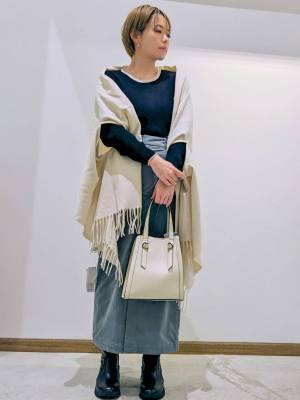 ストールなのに着られる！？【グローバルワーク】マルチに活躍♡「多機能ストール」