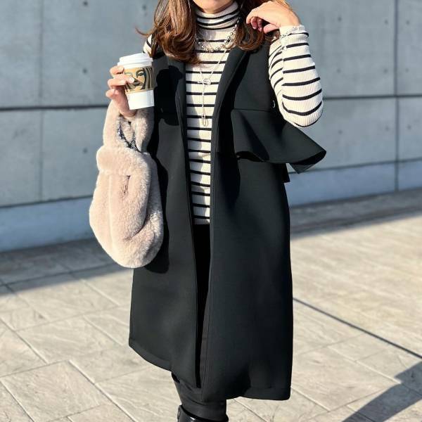 「これあれば充分じゃん。。。」【ユニクロ】ユニ女がお手本！「ボーダーニット」着こなし術