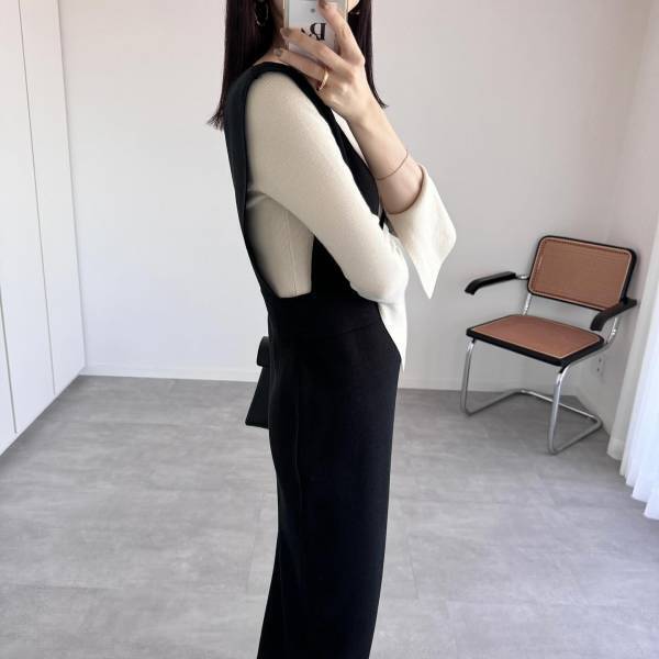 ぜ、絶対欲しい、、！（涙）【GU】デートにも着ていきたい♡「ジャンパースカート」