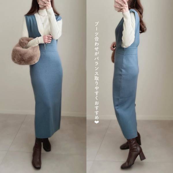 ぜ、絶対欲しい、、！（涙）【GU】デートにも着ていきたい♡「ジャンパースカート」