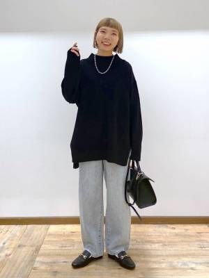 『毛玉になりにくい』って最強！【グローバルワーク】お手入れ簡単♡「値下げニット」