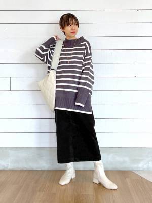 『毛玉になりにくい』って最強！【グローバルワーク】お手入れ簡単♡「値下げニット」