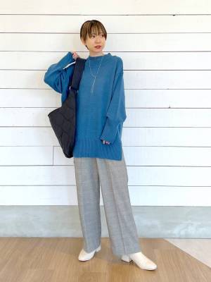 『毛玉になりにくい』って最強！【グローバルワーク】お手入れ簡単♡「値下げニット」