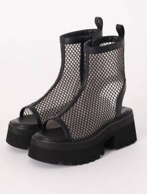 今から履けてトレンド先取り♡【オープントゥブーツ】が可愛い！