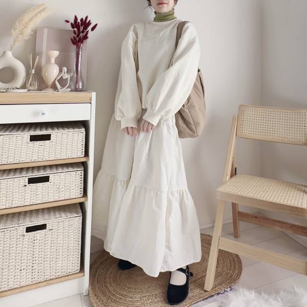 【しまむら】「ロゴスウェット×スカート」で作る！！「楽かわ」コーデ4選