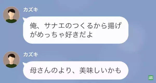 義母「息子に変なこと言った？」私「…」息子の体調不良を、嫁のせいにする義母。→原因を伝えるも「今度行くから」聞く耳持たずの行動にイラッ…！