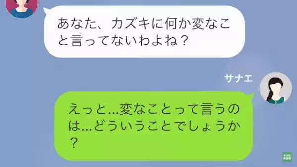 義母「息子に変なこと言った？」私「えっと…」義母から突然のLINE。さらに→嫁の”掃除の仕方”に文句連発でイラッ…！