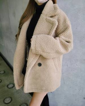 ね、値下げってマジぃ！？（驚）【GU】今買ってすぐ使える♡「ボアコート」