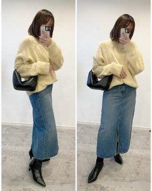 「ええ、ユニクロなのぉぉ！？」春に向けて買い足したい！”デニムロングスカート”