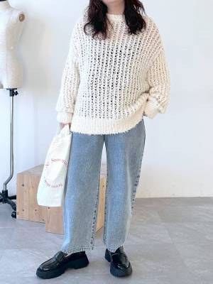 こりゃ一軍入り！旬シルエットな【カーヴィーデニム】が可愛い♡