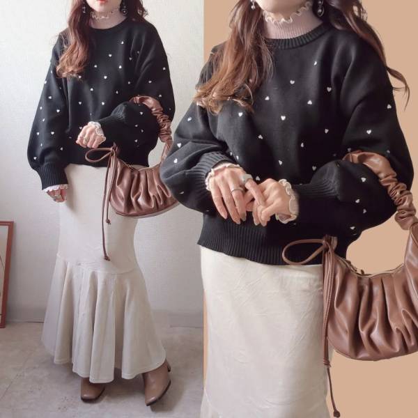 えっ、全部買い占めてもイイ？？【しまむら】あまりにも可愛い♡「ハートニット」