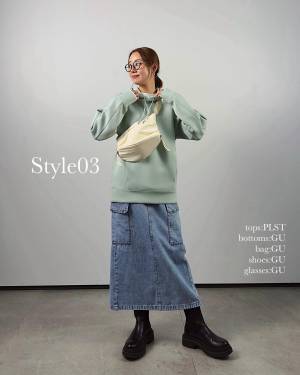 ＜ALL2990円以下！！＞【GU】大人女子が穿いて可愛い♡「ロングスカート」