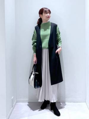 羽織るだけでイイ女感♡【グローバルワーク】1着で着回し抜群！「優秀ジレ」