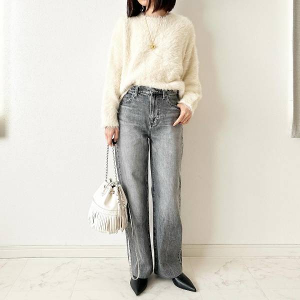 「こりゃお値段以上！！」【ユニクロ】美脚見えもすんごい♡「優秀デニム」