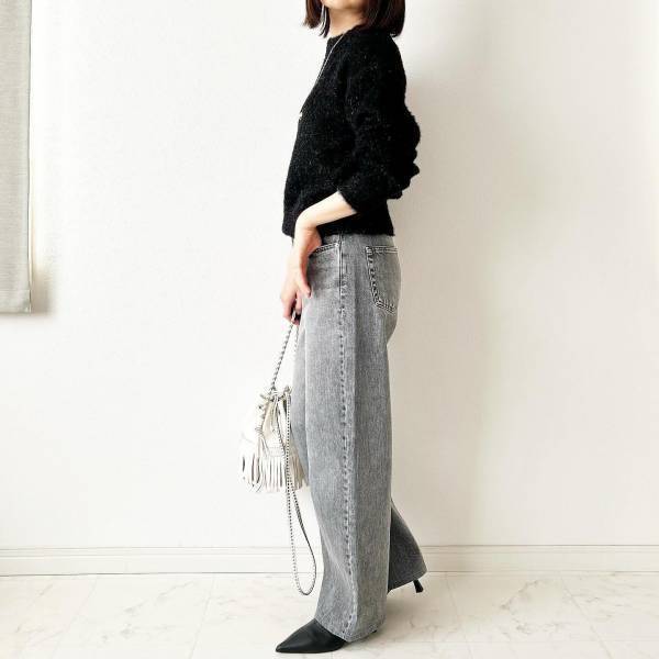 「こりゃお値段以上！！」【ユニクロ】美脚見えもすんごい♡「優秀デニム」