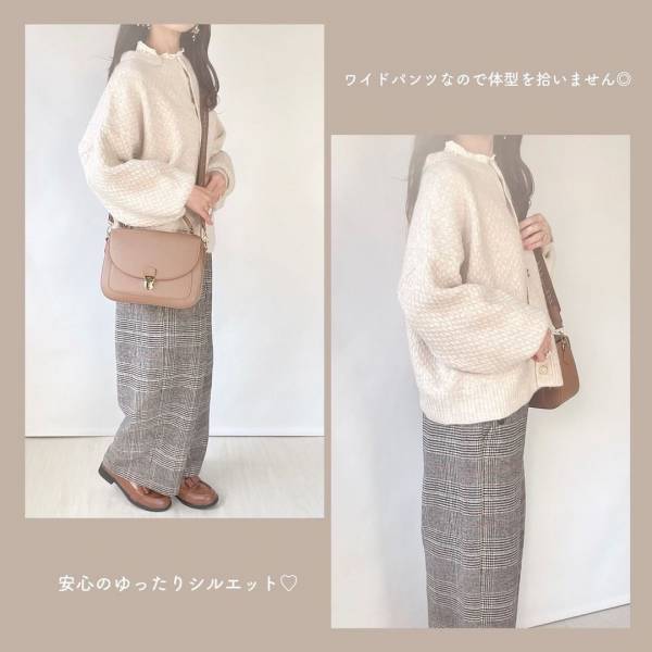 「楽ちんなだけでなく機能性も」「お値段以上」【しまむら】冬コーデと相性バツグン！！”楽かわボトムス”