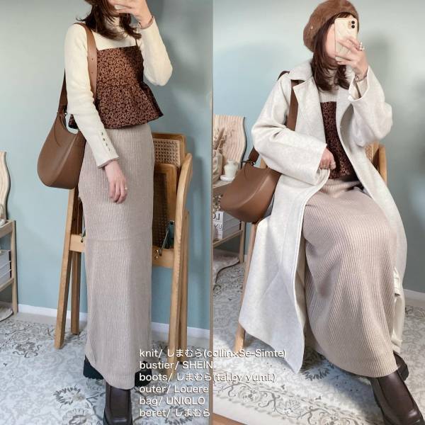 《淡色女子必見！》「今年らしくて可愛い」【しまむら】”今っぽスカート”2選