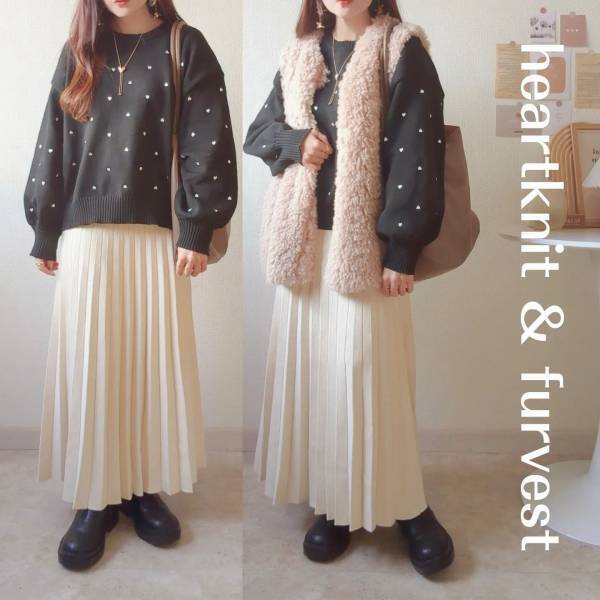 《淡色女子必見！》「今年らしくて可愛い」【しまむら】”今っぽスカート”2選