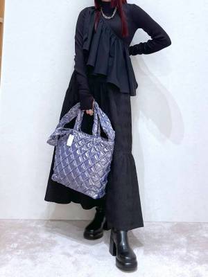 なんだかんだ一番使える！一つは持っておきたい！【キルティングバッグ】