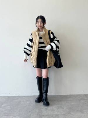 スタッフに学ぶッ！【ALAND】おしゃれの最先端♡韓国っぽ「女子ウケコーデ」