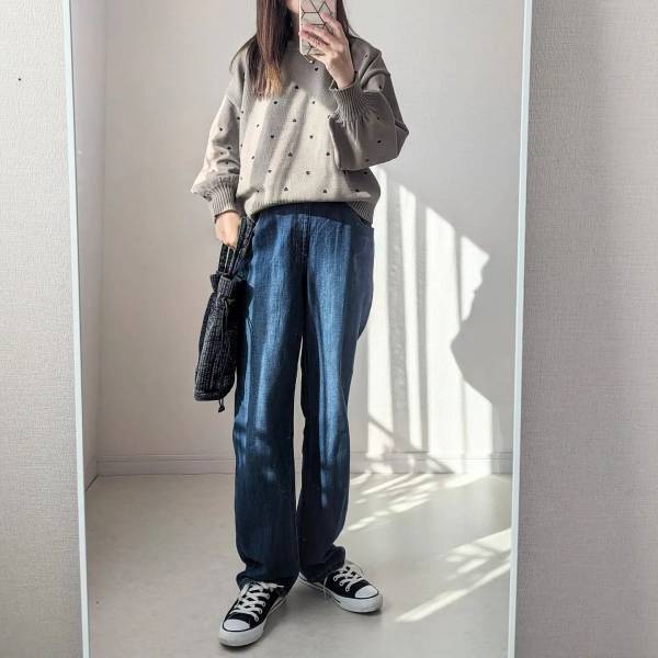 「お値段安すぎるーーーー！！」小さめなハート柄が上品で可愛い♡【しまむら】のトップス紹介