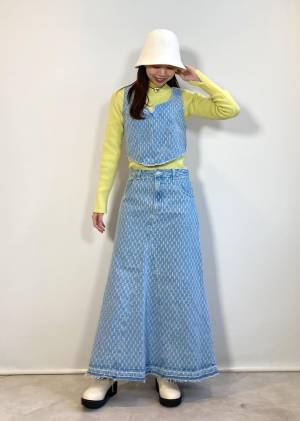 春先も使える♡【ViS】一点投入で即あか抜け！「デニムビスチェ」