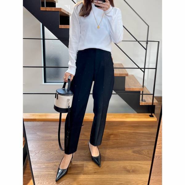 《着心地＆着回し抜群》これは「ヘビロテ確実」！！【ユニクロ】“リブ素材Tシャツ”まとめ