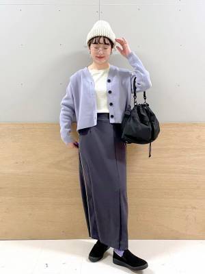 冬服のマンネリ → 解消！【グローバルワーク】春カラーで気分一新♡「最旬カーデ」