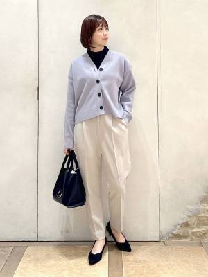 冬服のマンネリ → 解消！【グローバルワーク】春カラーで気分一新♡「最旬カーデ」