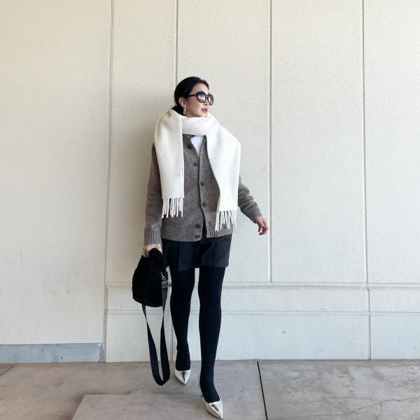 お店で見つけたらラッキー！？【ユニクロ】値下げに大感謝♡「バズりストール」